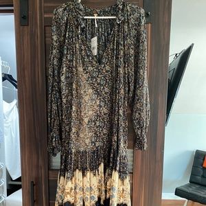 Free people maxi dress size M floral print